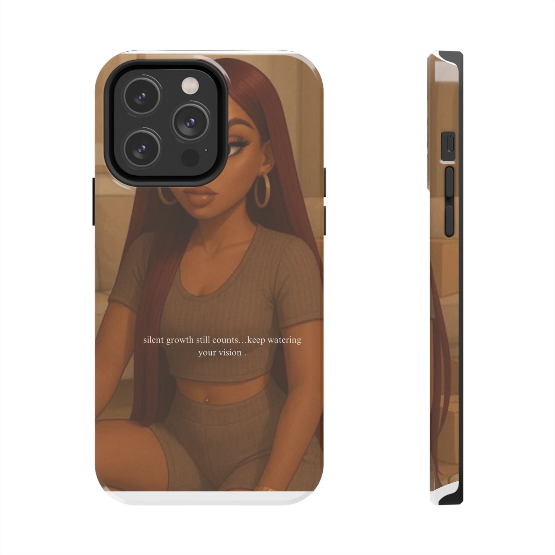 Stylish Phone Cases for Growth Mindset, Motivational Tough Cases, Trendy Mobile Covers, Inspirational Tech Accessories, Unique Gifts for Her