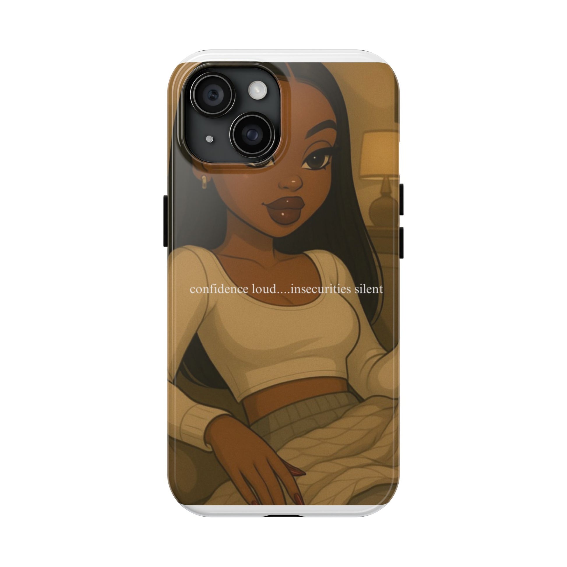 Stylish Tough Phone Cases with Confident Design, Chic Phone Accessories, Ideal Gift for Her, Trendy Protection, Unique Phone Cover