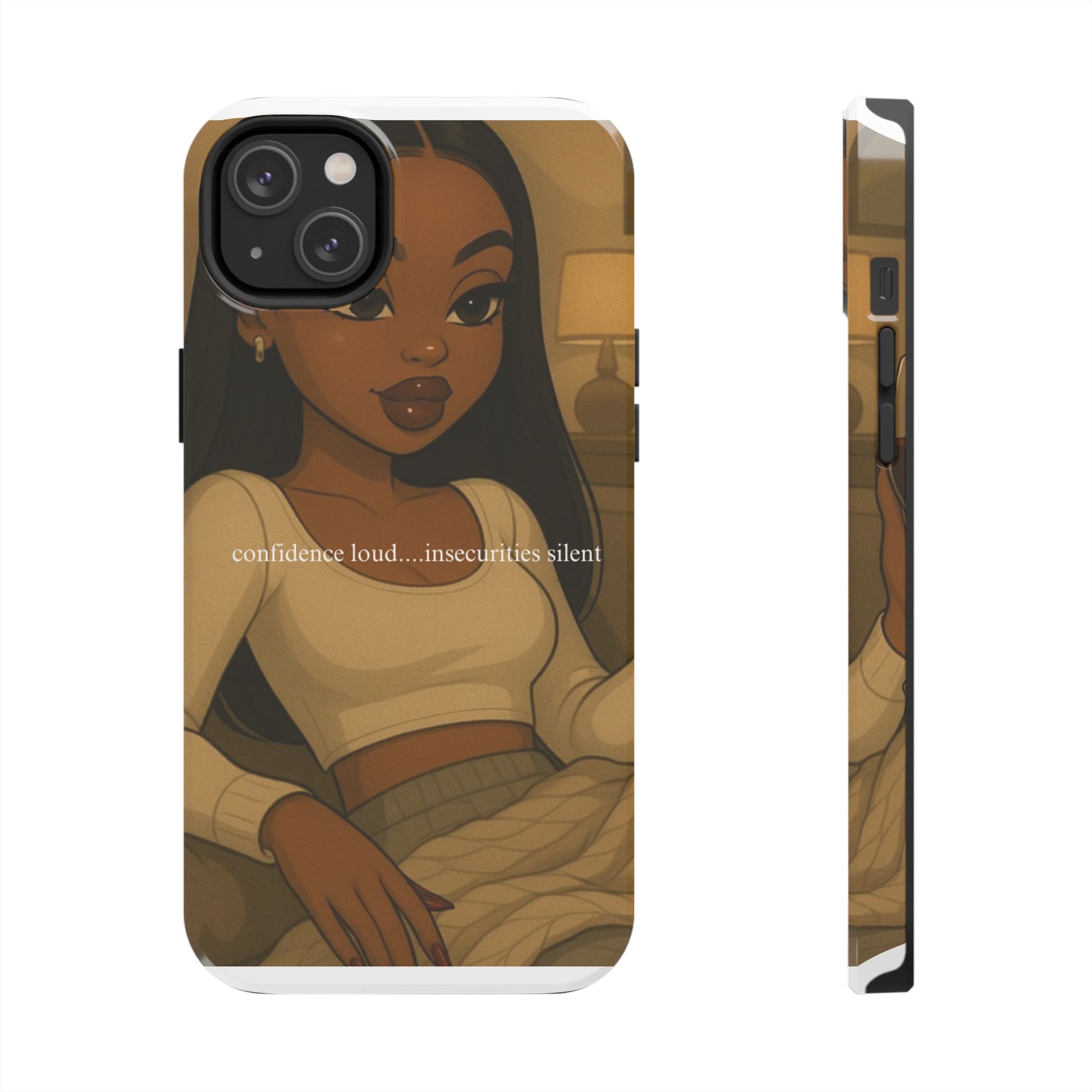 Stylish Tough Phone Cases with Confident Design, Chic Phone Accessories, Ideal Gift for Her, Trendy Protection, Unique Phone Cover