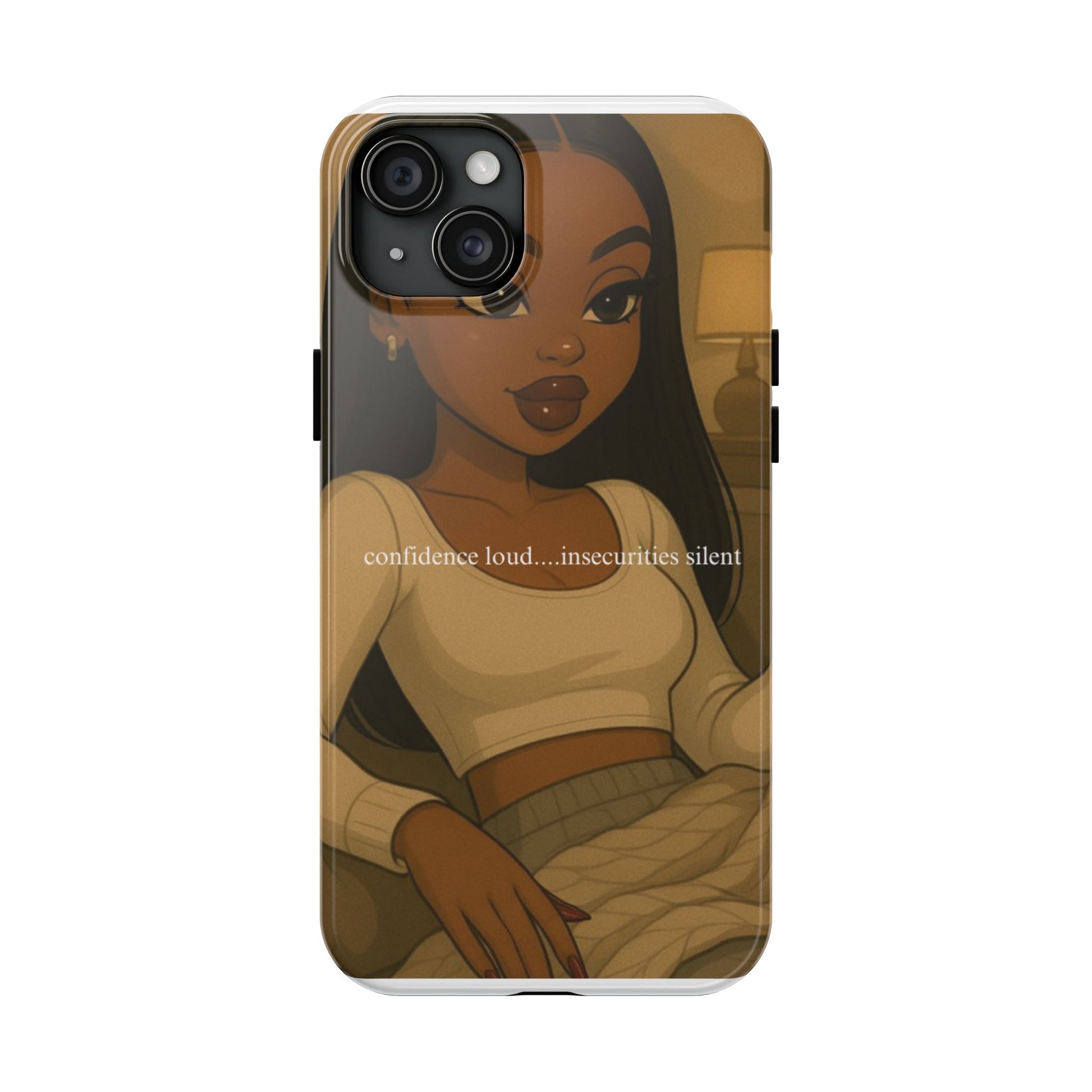 Stylish Tough Phone Cases with Confident Design, Chic Phone Accessories, Ideal Gift for Her, Trendy Protection, Unique Phone Cover