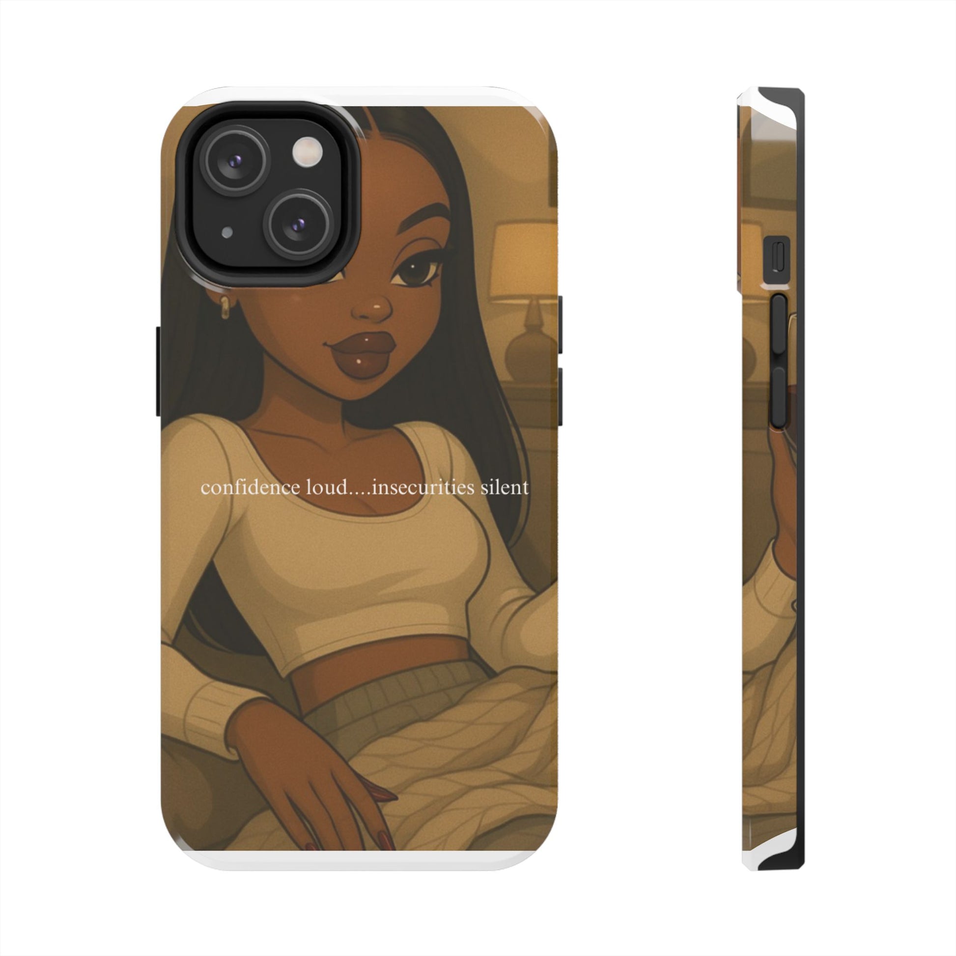 Stylish Tough Phone Cases with Confident Design, Chic Phone Accessories, Ideal Gift for Her, Trendy Protection, Unique Phone Cover