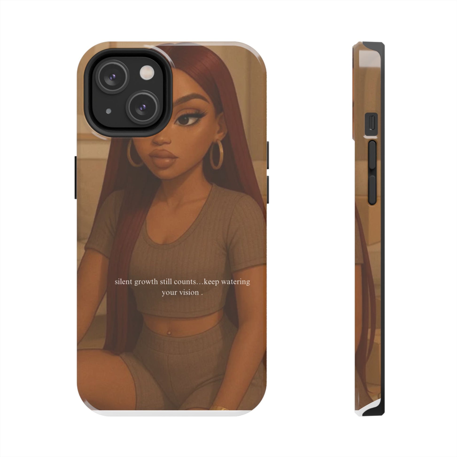Stylish Phone Cases for Growth Mindset, Motivational Tough Cases, Trendy Mobile Covers, Inspirational Tech Accessories, Unique Gifts for Her